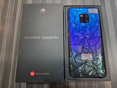 Huawei Mate 20 Pro 6GB Ram 128GB Dual Sim -Fullset