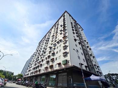 Freehold! Pangsapuri Rimba Jaya 3 Bilik di SHAH ALAM