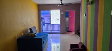 Sri Ehsan Apartment for rent, Kepong, partially furnished