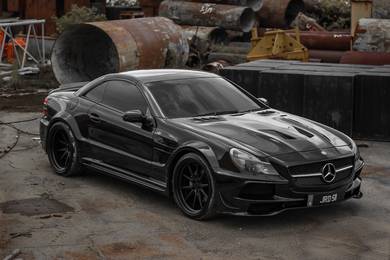 Mercedes Benz SL500 Facelift Widebody Coupe