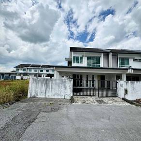 Brand New Double Storey Terrace Corner House for Sale at Muara Tuang