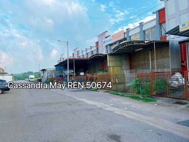 Below Market Value 1.5 Storey Factory Taman Merdeka Batu Berendam
