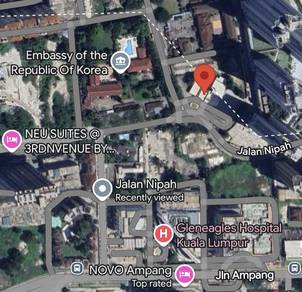 3 acres Commercial land for sale - Jalan Nipah off Jalan Ampang