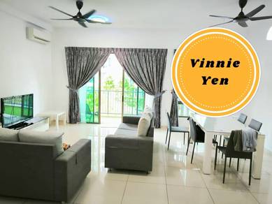 Tree Sparina 1300sf 2carpark Full Furnished Sungai Ara