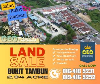 Commercial Land for sale Facing Jalan Bukit Tambun