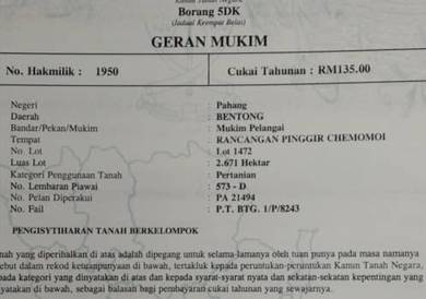 Agricultural-Land-for-sale-Bentong-Pahang