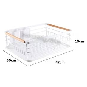Single Layer Dish Rack / Rak Pinggan Satu Tingkat