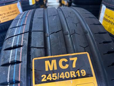 Tayar baru 245 40 19 Continental mc7 2025 new tyre
