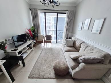 Murah Fully Furnished High Floor Unit @ Kl Traders Square, Setapak