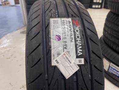 Tayar baru 195 50 16 Yokohama advan fleva 2025 new