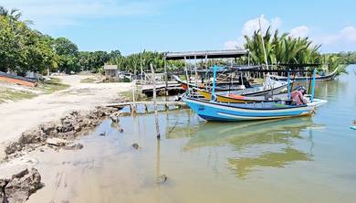 Tanah tepi Sungai Mangkok Penarik Setiu Terengganu