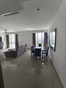 Encorp marina 3 bedroom 1 maid room 3 toilet 3 balcony furnish