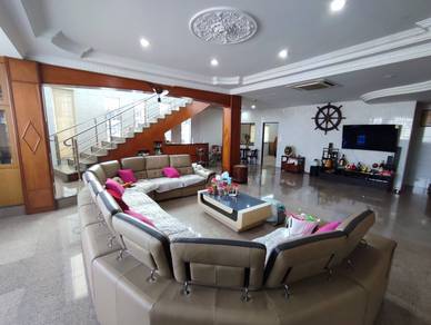 Cheap!!! Cheras Bdr Sg Long 2 sty corner semi d house full reno 5300sf