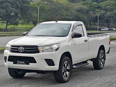 Toyota HILUX 2.4 SINGLE CAB (M) CAN FULL LOAN
