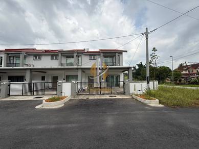 [Corner Lot]Rumah Teres 2 Tingkat di Bt 18, Kg. Bukit Perpat, Ajil TRG