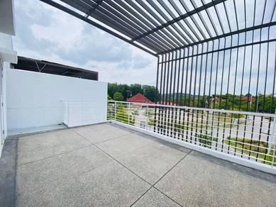 Balcony Facing Open! 3 Storey Hyperlink Terrace Duta Villa, Presint 14