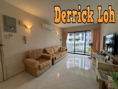Sri York Corner Unit Low Rise Morning Sun Fully Furnish near Hospital