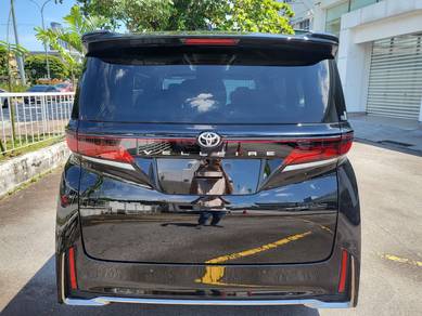Toyota VELLFIRE 2.4 Z 5A BLACK INTERIOR