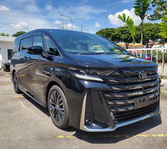 Toyota VELLFIRE 2.4 Z 5A BLACK INTERIOR