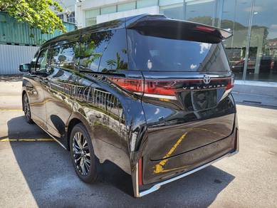 Toyota VELLFIRE 2.4 Z 5A BLACK INTERIOR