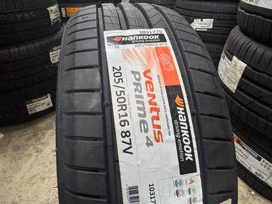 Tayar baru 205 50 16 hankook Ventus prime 4 2025