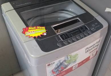 LG 8kg Washing Machine 5jL1n2 - terpakai