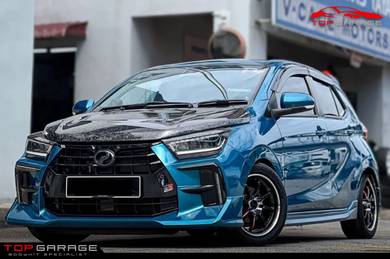 Perodua Axia Agya Bodykit W paint Body kit Spoiler