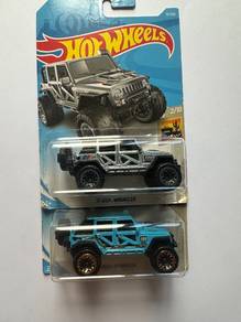 17 JEEP WRANGLER ( GREY / BLUE ) HOT WHEEL Car