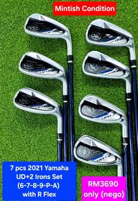 7pcs 2021 Yamaha UD+2 Irons Set (6 - S) R Flex