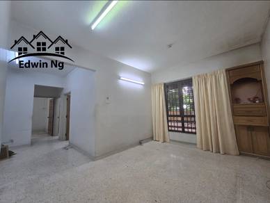 Mawar Apartment at Sungai Nibong, Ground Floor Unit, Good Condition