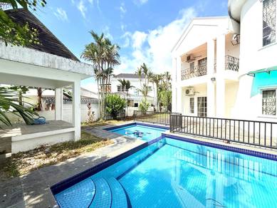 PriVate PooL 🏠 BungaLow AMpang Home OFFice Spacious HaLL FamiLy Stay