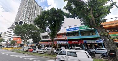 3 Storey Commercial Shophouse Located At Jelutong Main Road Penang