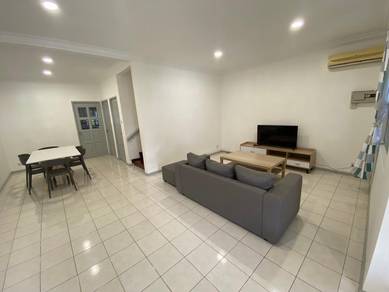 Tabuan Jaya Double Storey House For Rent, Fully Furnished