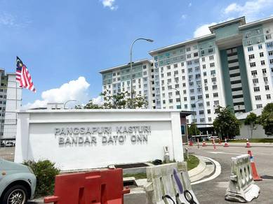 Pangsapuri Kasturi Dato Onn Apartment 3Bed Limited Unit Near by Aeon