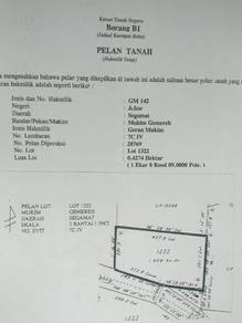 Johor 💥4358sqft Tanah Lot Banglo Segamat Bersebelahan Jalan Utama