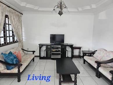 Tabuan Heights Jalan Song Double Storey House For Rent