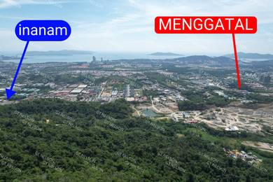 Cl999 hill land residential zoning 10acre menggatal Seaview