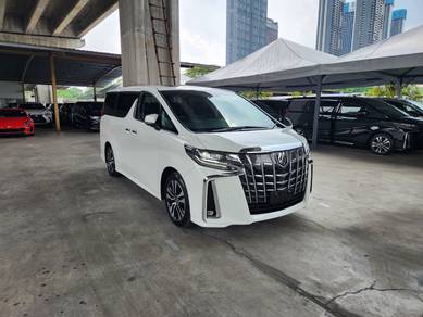 Toyota ALPHARD 2.5 SC (A) white MPV 18"