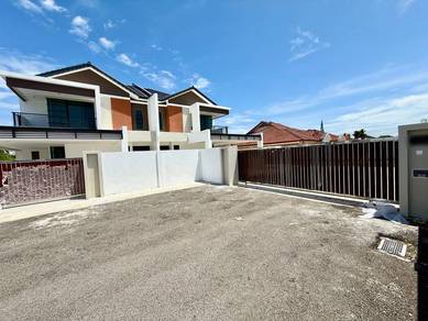 Double Storey Semi Detached House for Sale at Interhill Miri