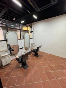 Ground Floor Jalan Kek Chuan Fully Furnished Saloon for Rent
