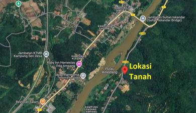 Tanah 1 ekar Freehold tepi jalan utama Kuala Kangsar , Perak
