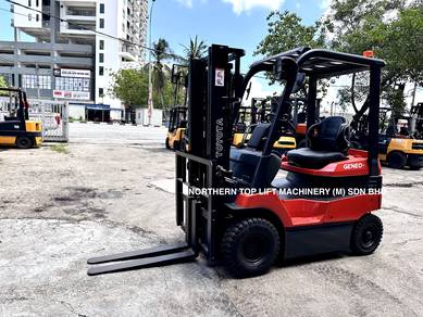 JAPAN Imported TOYOTA 1.5 ton ELECTRIC FORKLIFT