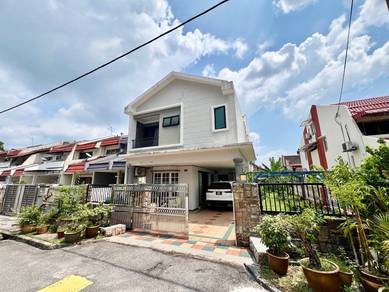 END LOT Double Storey Terrace Taman Dahlia Cheras Alam Damai KL