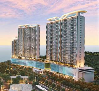Seaview Condo - Green Building - Free Full-Set Kitchen & 2in1 Washer