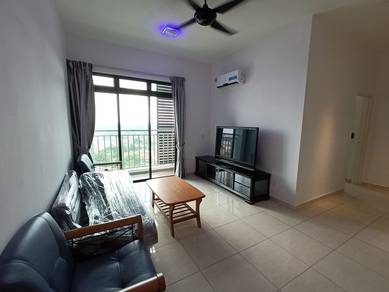 Bukit Indah Sky Breeze Apartment 2Bed+2Bath Full Furnish Nearby TUAS