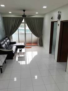 Palma kipas apartment @ ulu tiram 3 bedrooms partial furnished