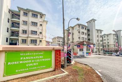 Lilywood Court Bandar Tasik Puteri 728sqft Medium Low Cost Apartment