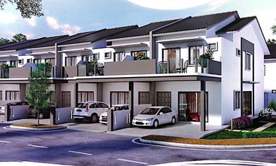 Perumahan Baru Double Storey Terrace House Taman Bertam Sentosa Penang