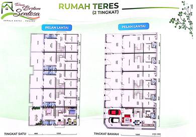 Perumahan Baru Double Storey Terrace House Taman Bertam Sentosa Penang