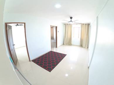 [PARTIALLY FURNISHED] Flat Keramat Permai AU1